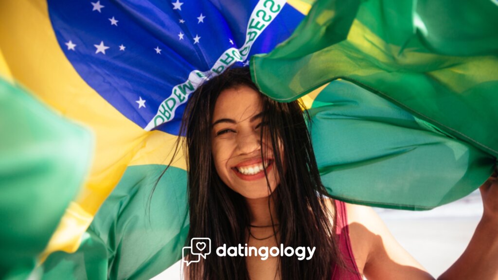 brazilian girl smiling.