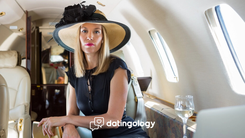 Rich women dating sites.